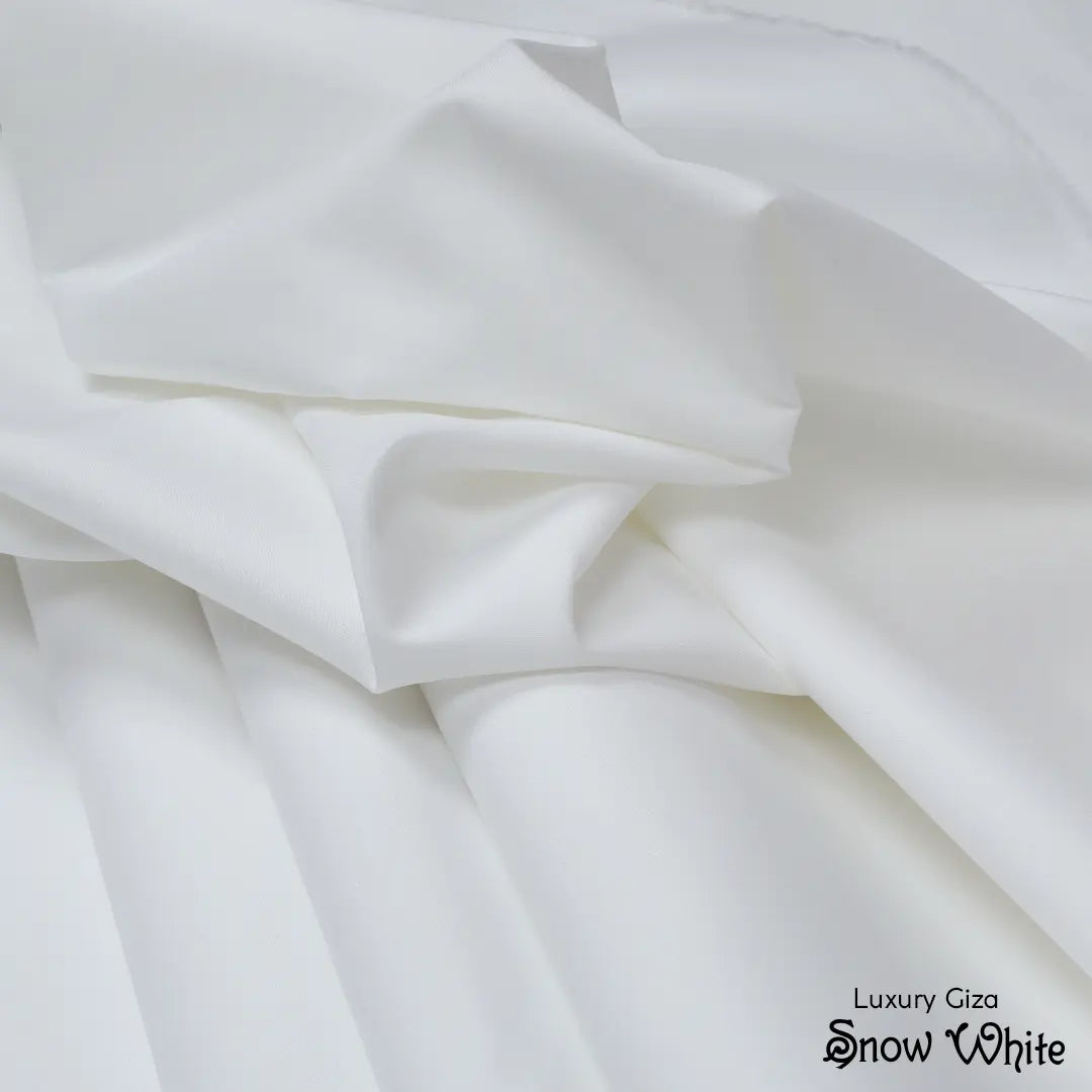 Luxury Giza Cotton - Liquid Ammonia Treated