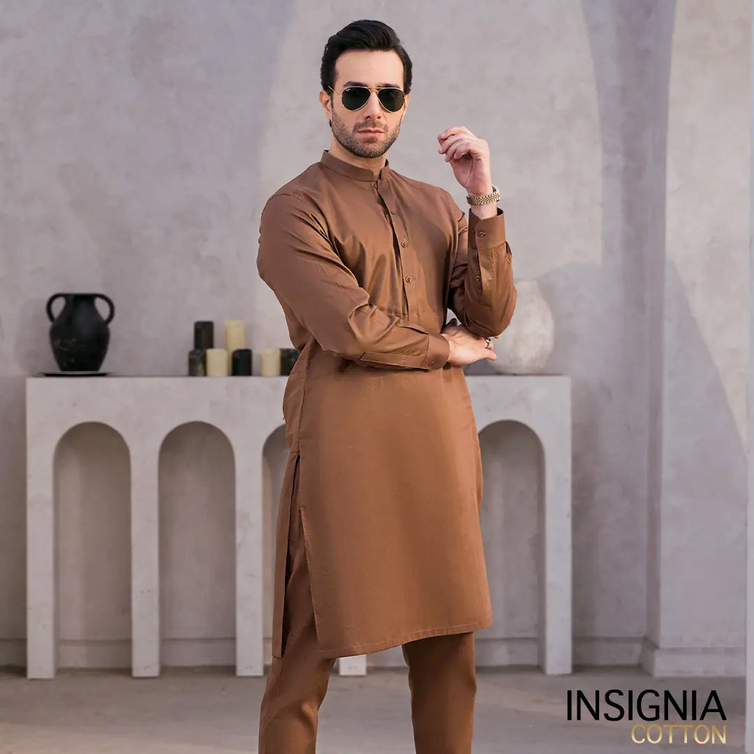 Insignia Cotton - Semi Stiff Finish