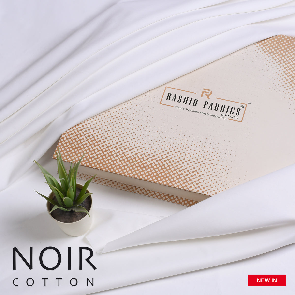 Noir Cotton - Soft Finish — on hover