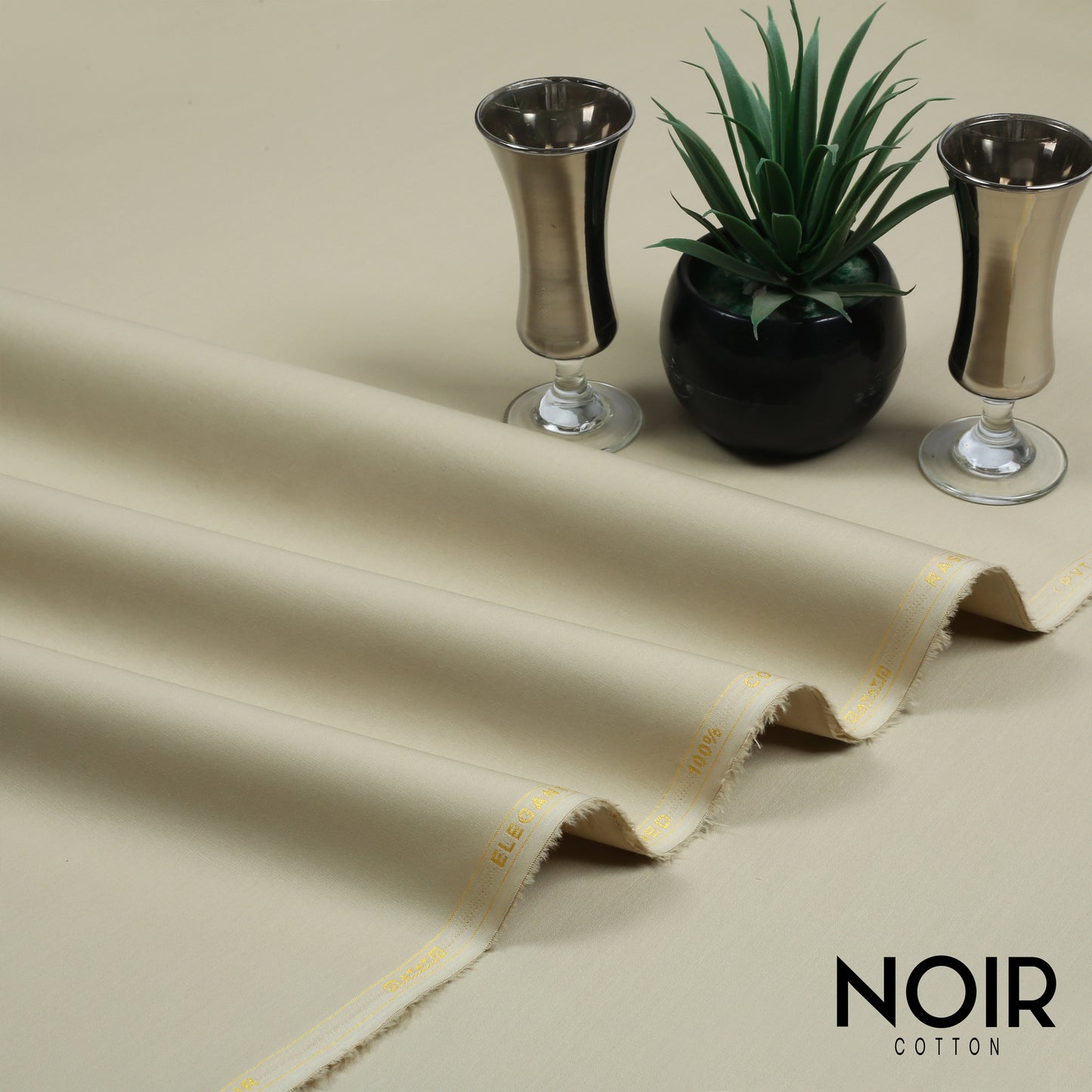 Noir Cotton - Soft Finish