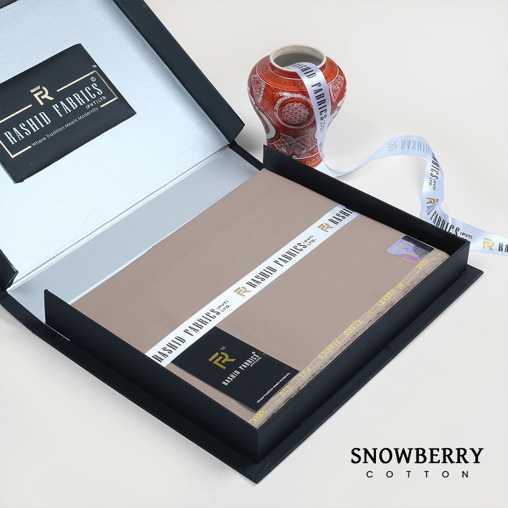 Snowberry Cotton - Semi Stiff Finish