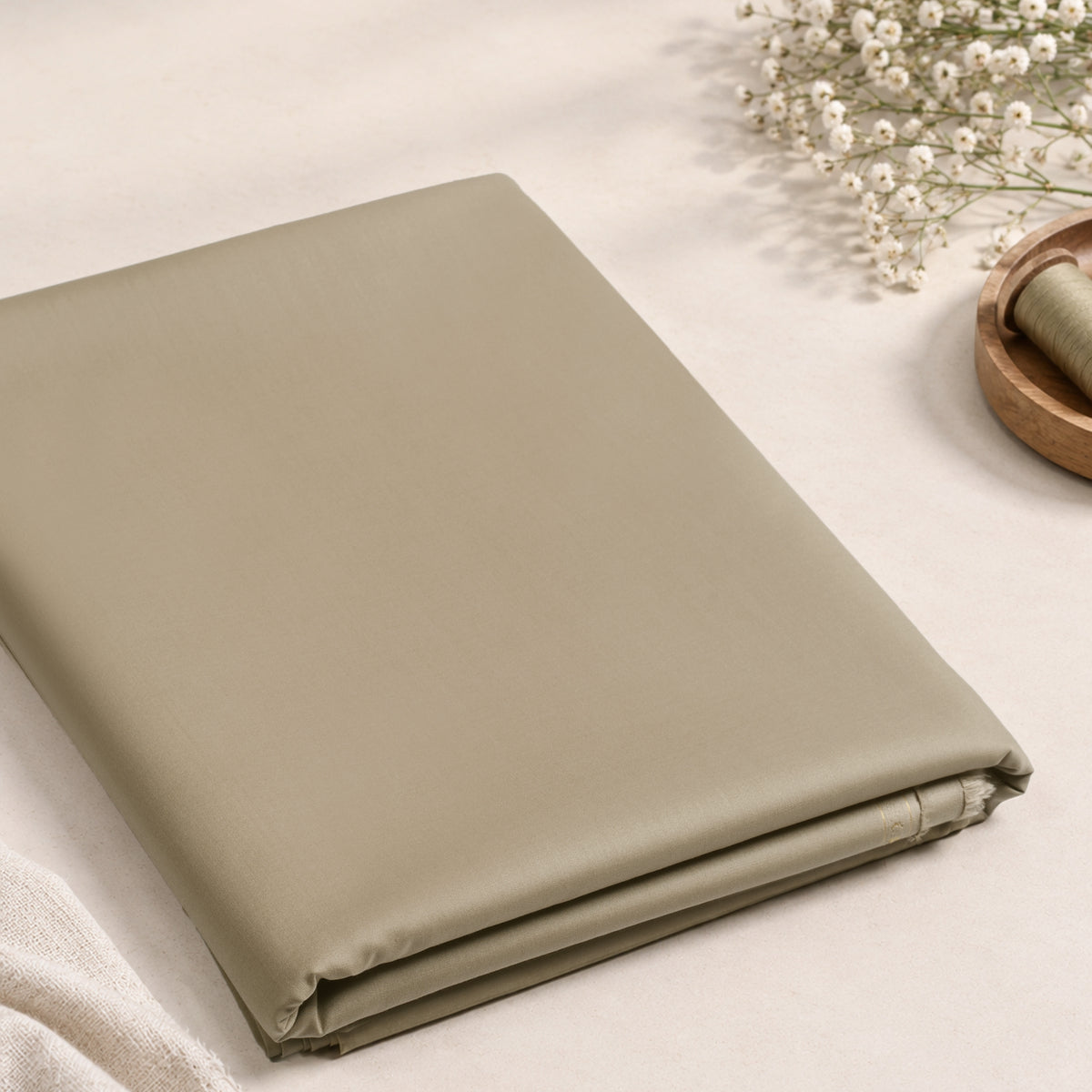 Noir Cotton - Soft Finish — detail