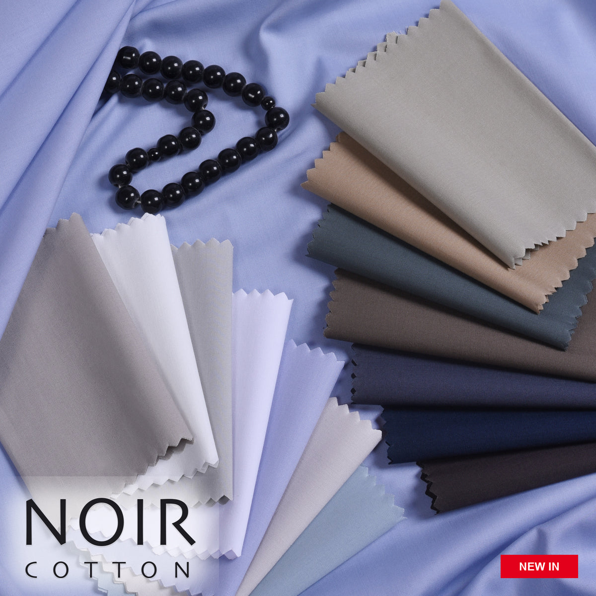 Noir Cotton - Soft Finish